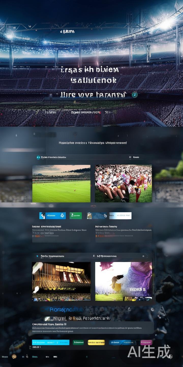 2.&nbsp;多渠道的赛事内容呈现
平台采用多媒体整合方